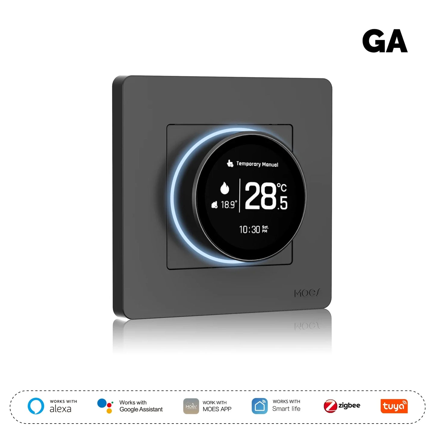 Smart Knob Thermostat Star Ring Series