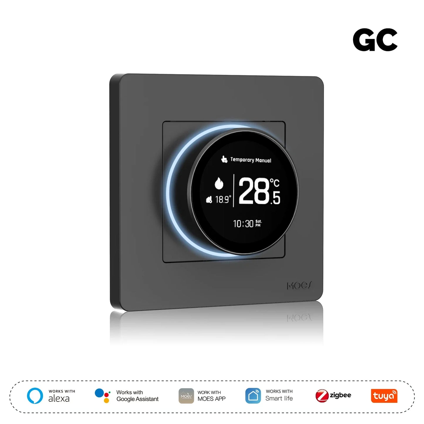 Smart Knob Thermostat Star Ring Series
