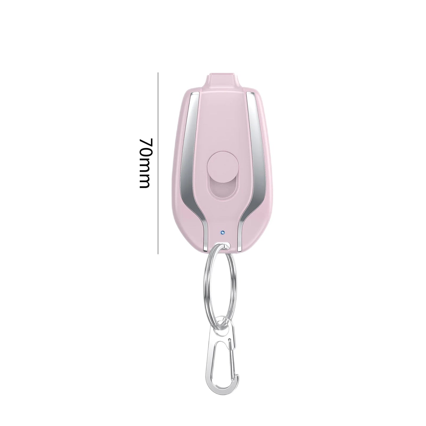 Portable Keychain Charger Mini Power Emergency Pod