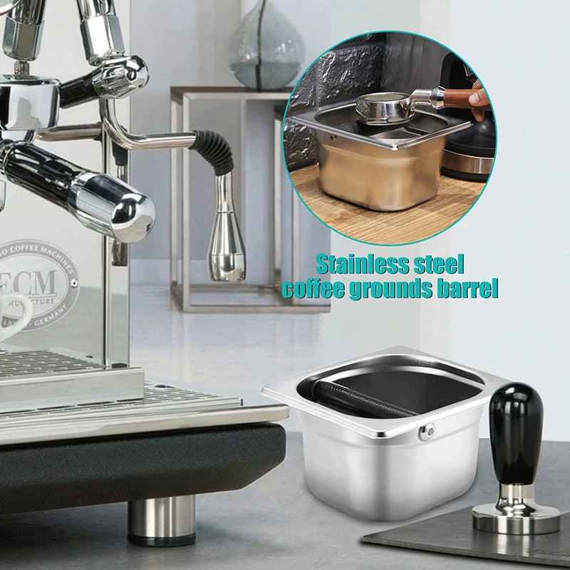 Stainless Steel Coffee Knocking Box