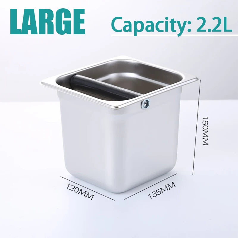 Stainless Steel Coffee Knocking Box