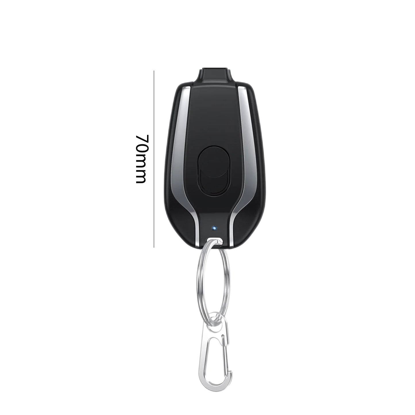 Portable Keychain Charger Mini Power Emergency Pod