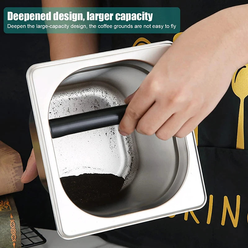 Stainless Steel Coffee Knocking Box