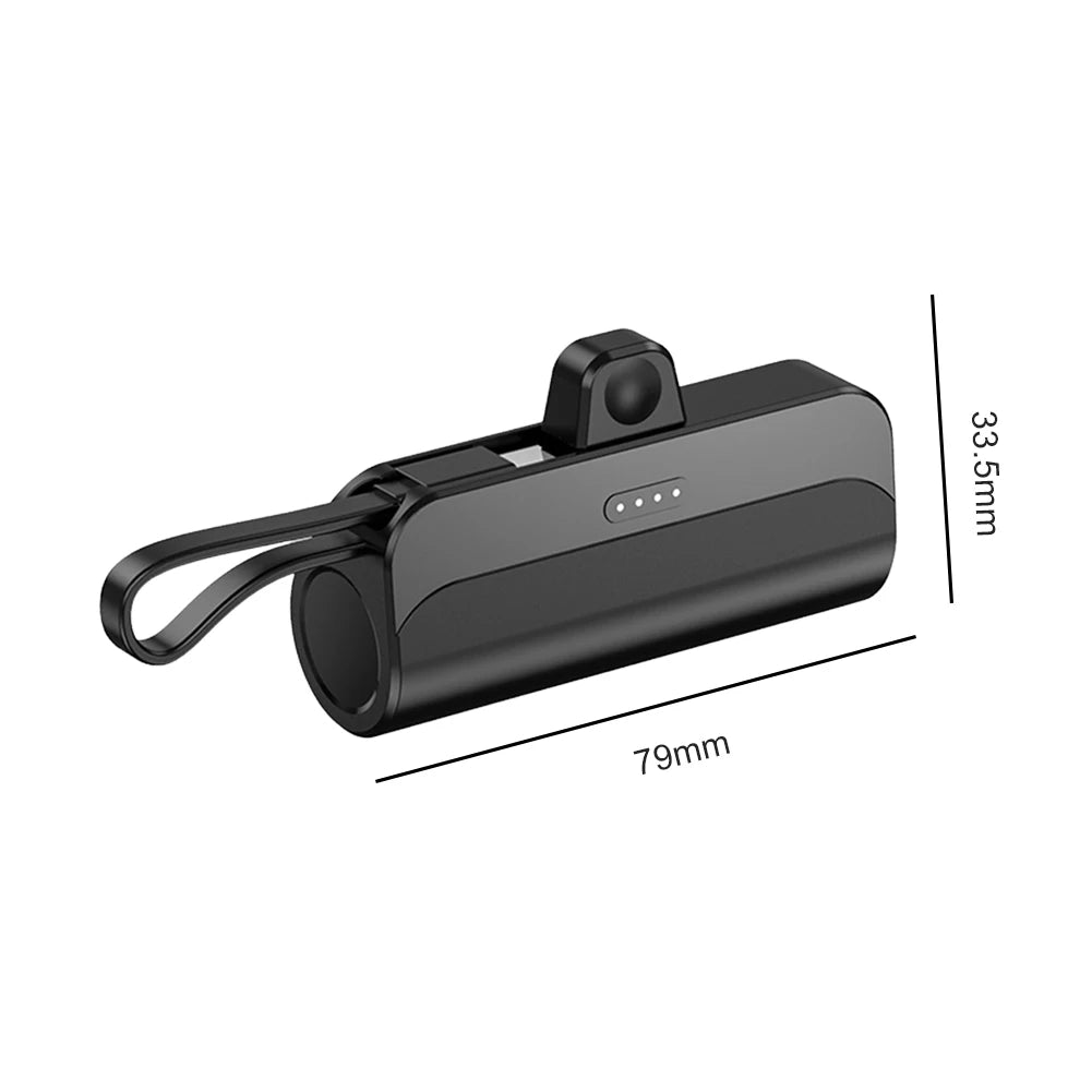 Portable Keychain Charger Mini Power Emergency Pod