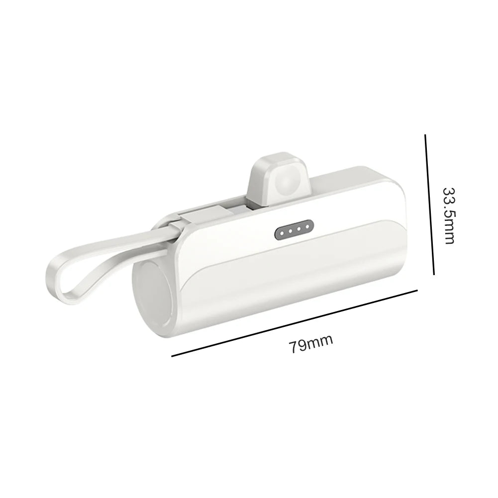 Portable Keychain Charger Mini Power Emergency Pod