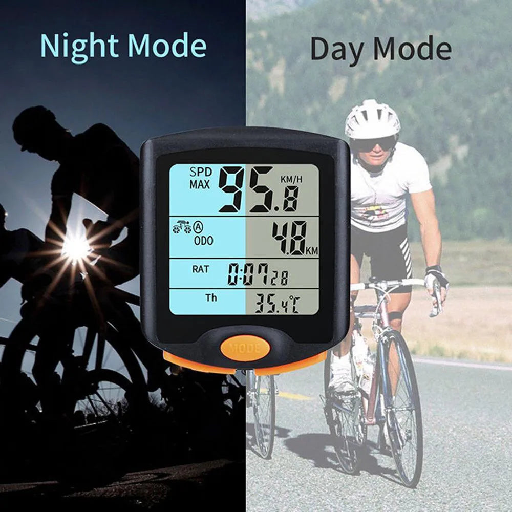 Waterproof Bicycle Computer Wireless Stopwatch