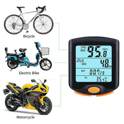 Waterproof Bicycle Computer Wireless Stopwatch