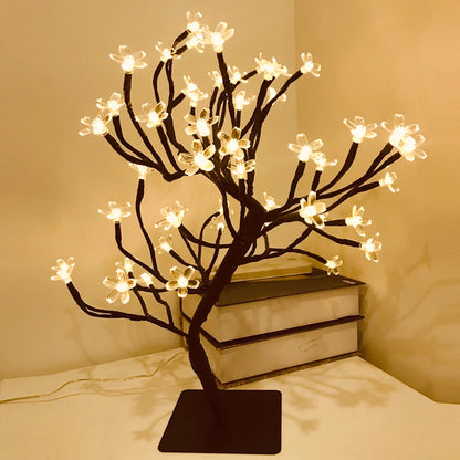 Cherry Blossom Tree Night Lights