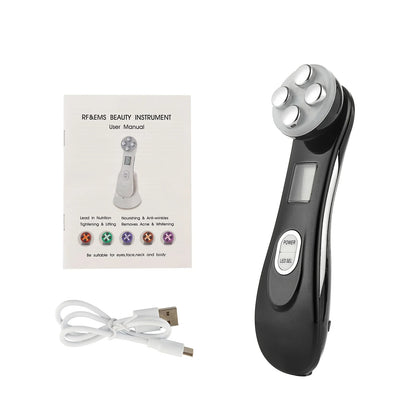 Facial Electroporation LED Photon Beauty Device