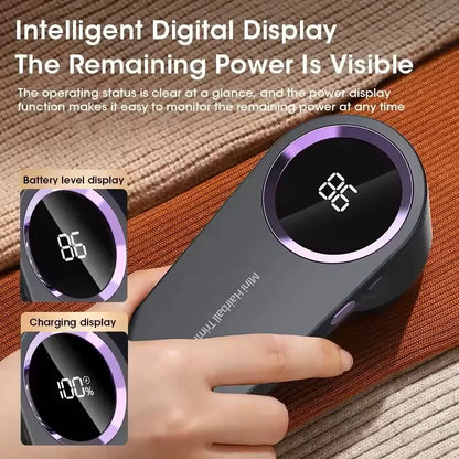 Lint Remover For Clothing LED Digital Electric Pellet