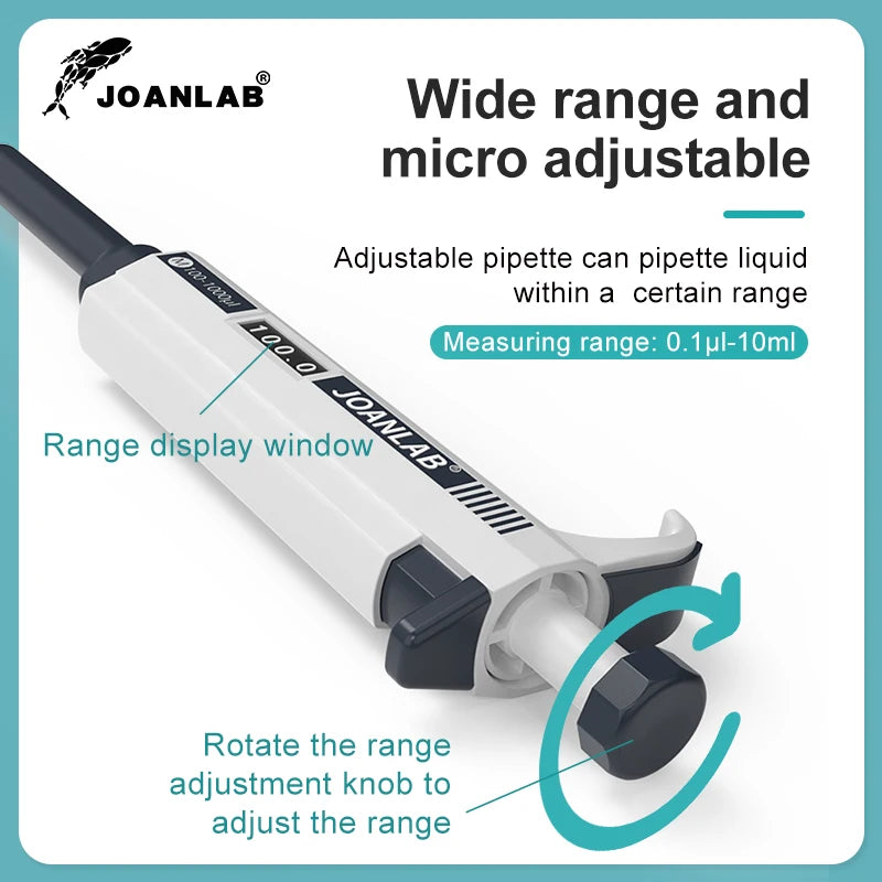 JOANLAB Micropipette Laboratory Automatic Pipette