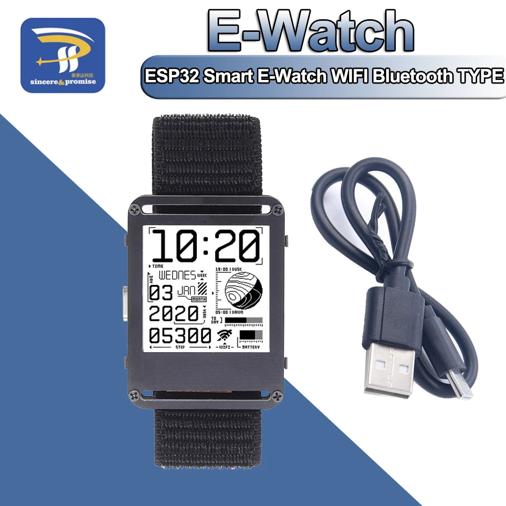 Programmable E-Paper Watch