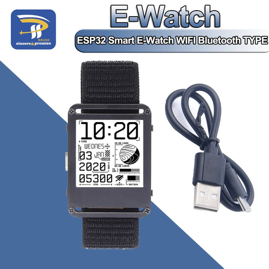 Programmable E-Paper Watch