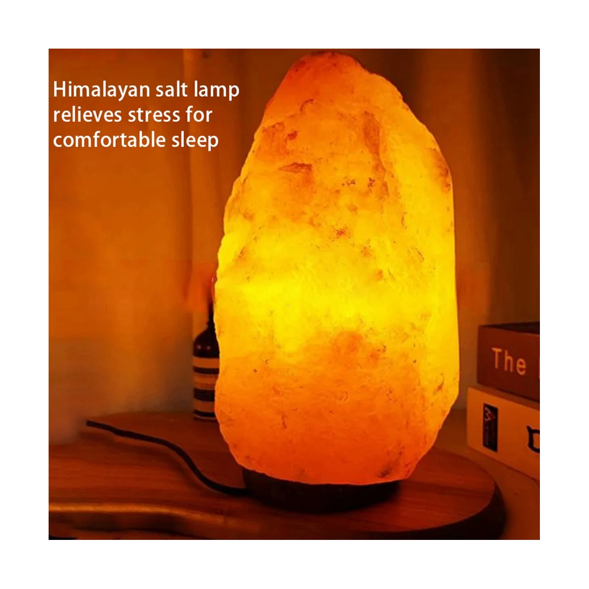 Himalayas Crystal Salt Lamp USB LED
