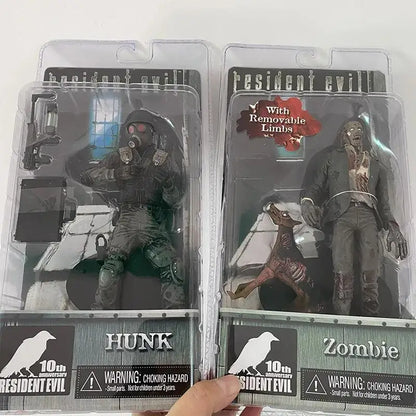 NECA Chris Redfield Figure Hunk Biohazard Zombie