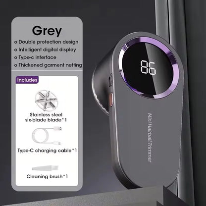 Lint Remover For Clothing LED Digital Electric Pellet
