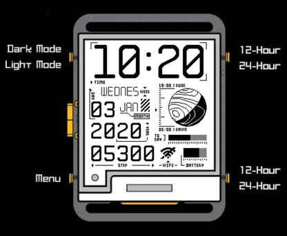 Programmable E-Paper Watch