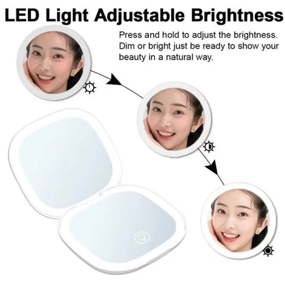 2 Face Sides Touch Compact Led