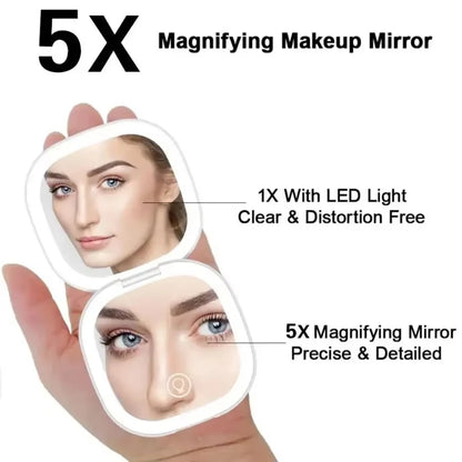 2 Face Sides Touch Compact Led