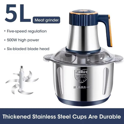 Electric Meat Grinder Stainless Food Crusher