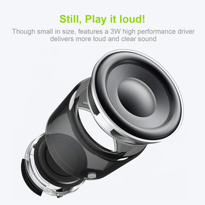 Mini Bluetooth Speaker with Custom Bass Radiator